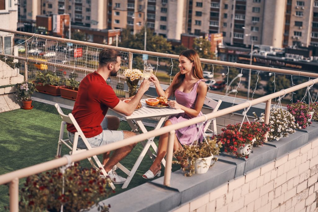 Cute young couple