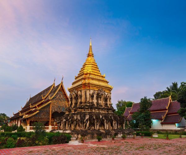 Wat Chedi Luang. Chiang Mai, Thailand